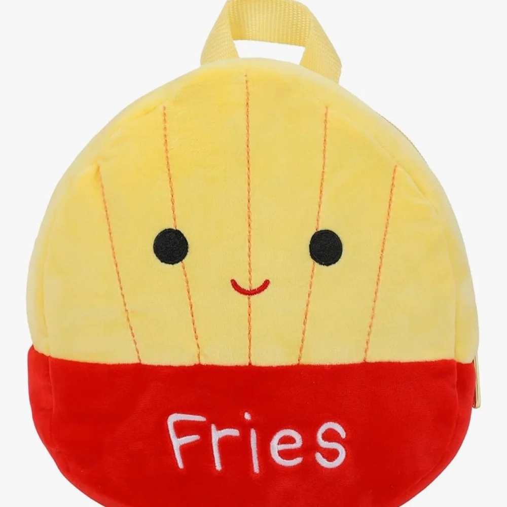 Squishmallows NWT Floyd the French Fries Plush Bag